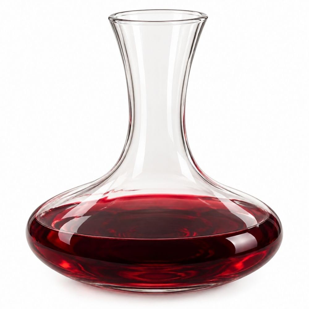 Cecaro Group Decanter Vino 1,5 L in vetro con collo slanciato