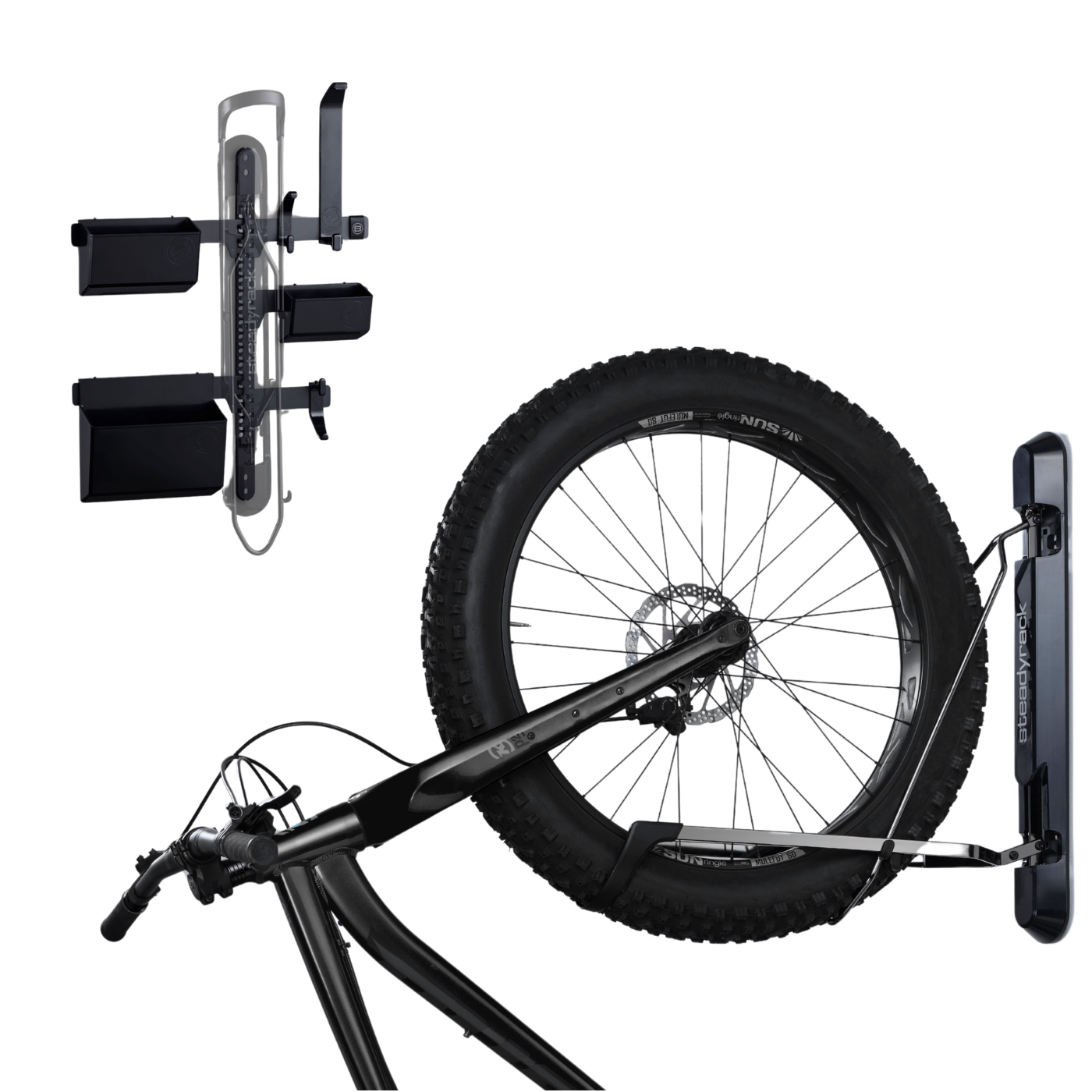 Steadyrack ProFlex Fat GearMate Bundle portabici ebike