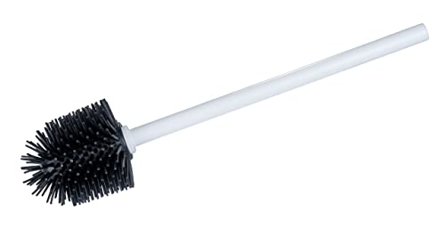 Wenko Spazzola WC Silicone Ricambio Bianca 35 cm Antibatterica