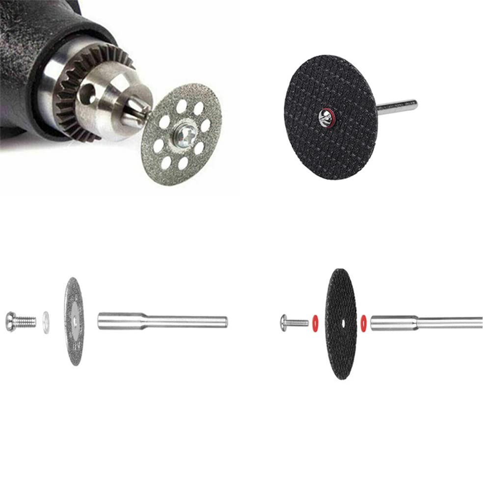 Lxoraziy set 32 dischi taglio mini utensile rotante